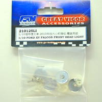 GV 210125LI FORD XY GT FRONT LIGHT CHROME