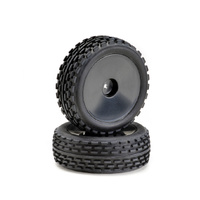 Absima - Wheel Set Buggy Disc "Offroad" front black 1/10 (2 Pce)