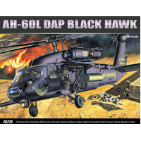 Academy - 1/35 AH-60L DAP Black Hawk Plastic Model Kit [12115]
