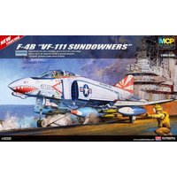 Academy - 1/48 F-4B "VF-111 Sundowners" Phantom II MCP Plastic Model Kit [12232]