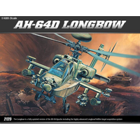 Academy - 1/48 AH-64D Longbow Apache Plastic Model Kit [12268]