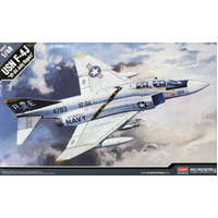 Academy - 1/48 F-4J "VF-84 Jolly Rogers" Phantom II Plastic Model Kit [12305]