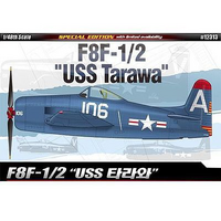 Academy - 1/48 F8F-1/2 "USS Tarawa" Le: Bearcat Plastic Model Kit [12313]