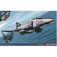 Academy - 1/48 USMC F-4B/N VMFA-531 "Gray Ghosts" Phantom Plastic Model Kit [12315]