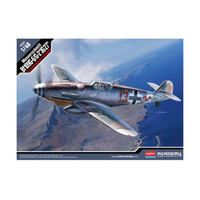 Academy - 1/48 Messerschmitt Bf109G-6/G-2 "JG 27" Plastic Model Kit [12321]