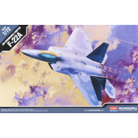 Academy - 1/72 F-22A Air Dominance Fighter Raptor Plastic Model Kit [12423]
