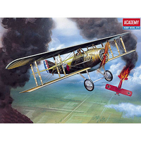 Academy - 1/72 SPAD XIII WWI Fighter Plastic Model Kit [12446]