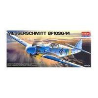 Academy - 1/72 Messerschmitt BF109G-14 Plastic Model Kit [12454]