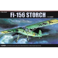 Academy - 1/72 Fieseler FI-156 Storch Plastic Model Kit [12459]