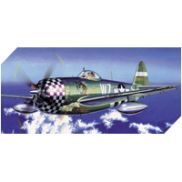 Academy - 1/72 P-47D "Eileen" Thunderbolt Plastic Model Kit [12474]
