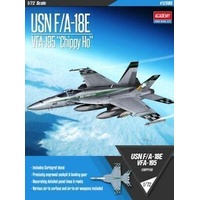 Academy - 1/72 USN F/A-18E "VFA-195 Chippy Ho" Plastic Model Kit [12565]