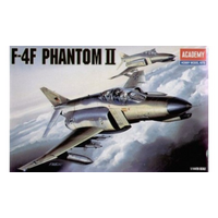 Academy - 1/144 F-4F Phantom II Plastic Model Kit [12611]