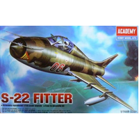 Academy - 1/144 SU-22 Fitter Plastic Model Kit [12612]