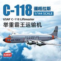 Academy - 1/144 USAF C-118 Liftmaster Plastic Model Kit