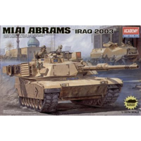 Academy - 1/35 M1A1 Abrams "Iraq 2003" Plastic Model Kit *Aus Decals* [13202]