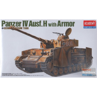 Academy - 1/35 German Panzer IV H W/Armor Plastic Model Kit [13233]