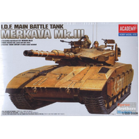 Academy - 1/35 I.D.F. Merkava Mk III Plastic Model Kit [13267]