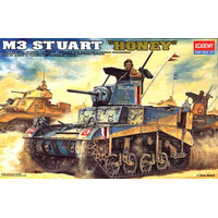 Academy - 1/35 British M3 Stuart "Honey" Plastic Model Kit [13270]