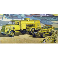Academy - 1/72 German Fueltank & Shiwimm Plastic Model Kit [13401]