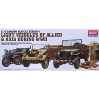 Academy - 1/72 Ground Vehicle Series-1 Plastic Model Kit [13416]