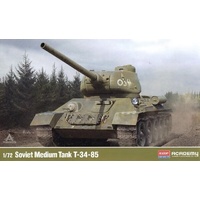 Academy - 1/72 Soviet Medium Tank T-34-85 Plastic Model Kit