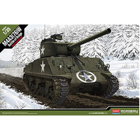 Academy - 1/35 M4A3 (76)W "Battle Of Bulge" Plastic Model Kit [13500]