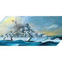 Academy - 1/350 German Battleship Bismarck Plastic Model Kit [14109]