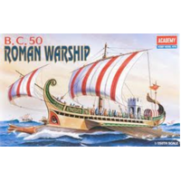 Academy - 1/72 Roman Warship Circa B.C 50 Plastic Model Kit [14207]