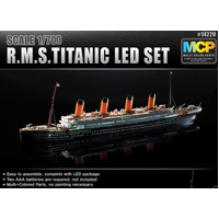 Academy - 1/700 R.M.S. Titanic + LED Set MCP Plastic Model Kit [14220]