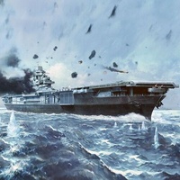 Academy - 1/700 USS Yorktown CV-5 "Battle of Midway" Plastic Model Kit [14229]