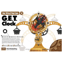 Academy - Davinci G.E.T. Clock Plastic Model Kit [18185]