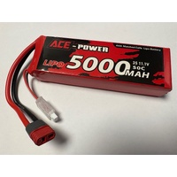 Ace Power - 11.1v 5000mAh 50C 3S Soft Case Battery w/Deans Plug