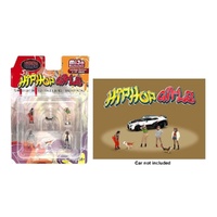 American Diorama - 1/64 Hip Hop Girls Diecast Figure Set Accessory