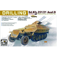 AFV Club - 1/35 Sd.Kfz. 251/21  Ausf.D Drilling