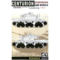 AFV Club - 1/35 Centurion Suspension & Wheels (Workable) Plastic Model Kit