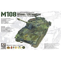 AFV Club - 1/35 105mm/L30 Howitze M108 US Self-Propelled Howitzer
