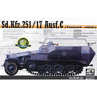 AFV Club - 1/35 Sd. Kfz. 251/17 Ausf. C (commander Vehicle)