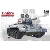 AFV Club - AF35144 T34/76 Model 1942/43 Factory No.183 (Full Interior KIT) Plastic Model Kit