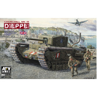 AFV  Club - 1/35 Churchill Mk.3 (Dieppie) Including Workable Tracks