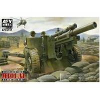 AFV Club - 1/35 105mm Howitzer M2A1 Carriage M2A2(WW II Version) Plastic Model Kit