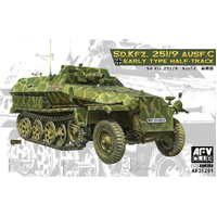 AFV Club - 1/35  Sd.Kfz. 251/9 \Ausf.C EARLY TYPE HALF-TRACK