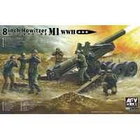 AFV Club - AF35321 1/35 WWII M1 8 inch Howitzer M2 Limber Plastic Model Kit