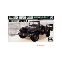 AFV Club - 1/35 WC51 3/4T Weapons Carrier Plastic Model Kit