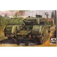 AFV Club - 1/35 Churchill MK VI/75mm Gun (Limited) Plastic Model Kit