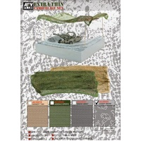 AFV Club - Camouflage Net (JGSDF Snow)