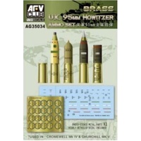 AFV Club - 1/35 U.K. 95mm Howitzer Ammo Set (Brass)