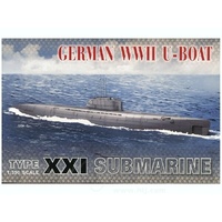 AFV Club - 1/350 XXI-U BOAT