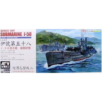 AFV Club - 1/350 Japanese Navy I-58 Submarine Late Type Plastic Model Kit