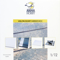 Arma Hobby 1/72 USN/RN Escort Carrier Deck Plastic Model Kit