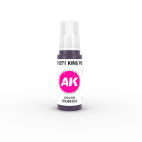 AK Interactive Colour Punch: King Purple 17 ml Acrylic Paint 3rd Generation